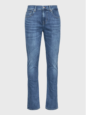 7 For All Mankind 7 For All Mankind Дънки Slimmy Tapered JSMXC120TO Син Slim Tapered Fit