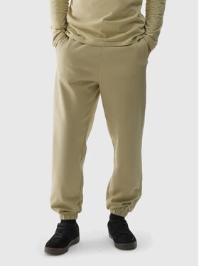 4F 4F Pantaloni da tuta 4FWAW24TTROM082-44S Verde Oversize