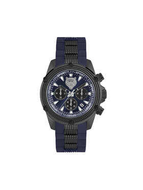 Plein Sport Plein Sport Часовник Hurricane PSDBA0123 Черен
