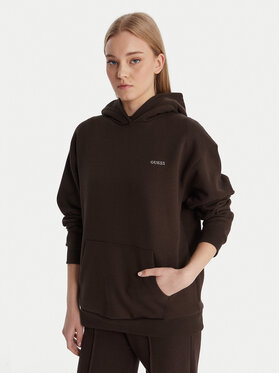 Guess Guess Bluza V6RQ14 K9V31 Brązowy Regular Fit