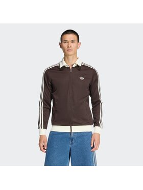 adidas adidas Суитшърт adicolor Classic KE1665 Кафяв Slim Fit