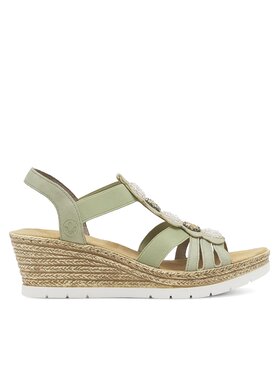 Rieker Rieker Sandale 619B2-52 Verde