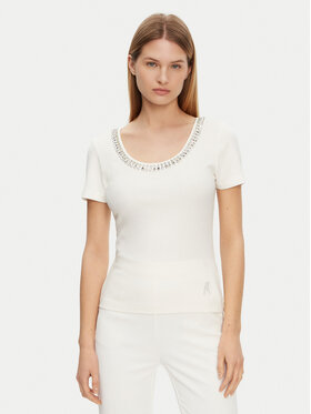 Marciano Guess Marciano Guess Tricou 5RGP18 6299A Bej Regular Fit