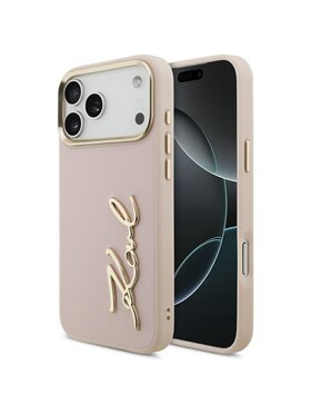 KARL LAGERFELD KARL LAGERFELD Etui na telefon iPhone 17 Pro Max Różowy
