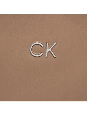 Calvin Klein Ročna Torba Re-Lock Seasonal Shopper Lg K60K611334 Bež