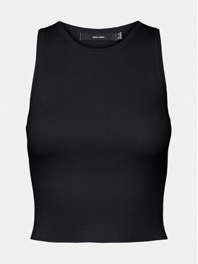 Vero Moda Top Ginny 10300339 Črna Slim Fit