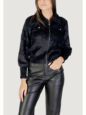 Morgan De Toi Morgan De Toi Cardigan 232-MDOMI Nero Casual Fit