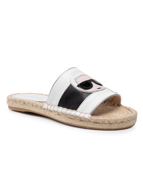 KARL LAGERFELD KARL LAGERFELD Espadryle KL80110 Biały