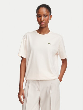 Lacoste Lacoste Tricou TF7215 Roz deschis Regular Fit