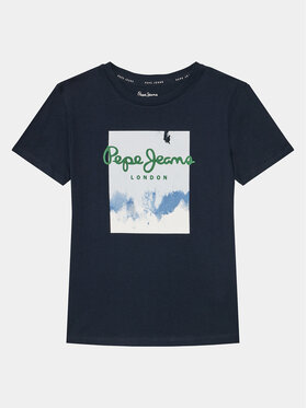 Pepe Jeans Pepe Jeans Футболка Rafer PB503844 Cиній Regular Fit