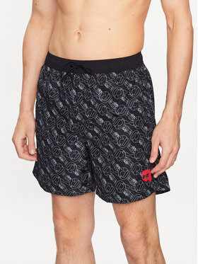 KARL LAGERFELD KARL LAGERFELD Short de bain 230M2212 Noir Regular Fit