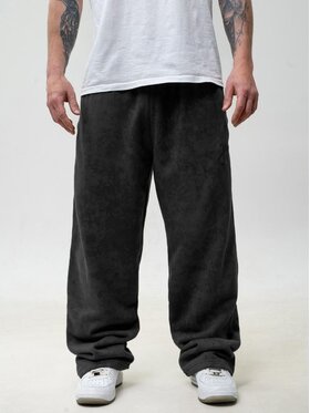 Jigga Wear Jigga Wear Spodnie dresowe Szerokie luźne 132139 Czarny Baggy Fit