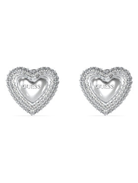 Guess Guess Naušnice JUBE05 020JW Stříbrná