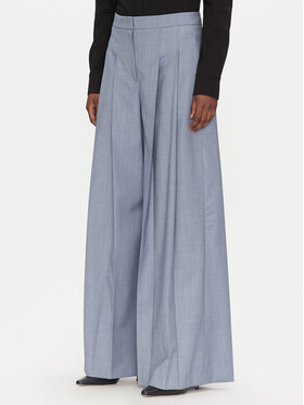 BOSS BOSS Spodnie palazzo Tetosa1 50545699 Niebieski Wide Leg