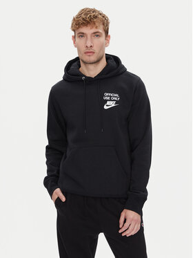 Nike Nike Pulóver Club Bb IB8398 Fekete Regular Fit