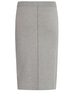 ICHI ICHI Spódnica Gonna ih ballia sk Szary Regular Fit