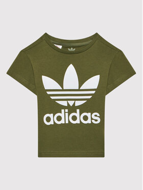 adidas adidas T-shirt Treofil HC1984 Vert Regular Fit