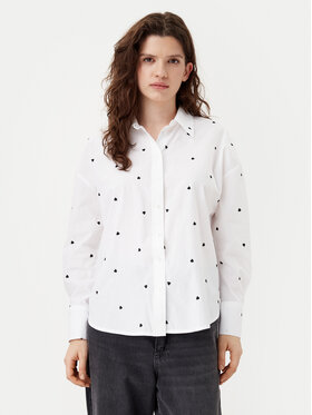 JDY JDY Πουκάμισο Nelly 15330490 Λευκό Loose Fit