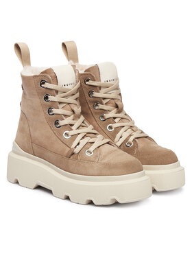 Inuikii Inuikii Schnürschuhe Matilda Shearling 1002.002.0012 Beige