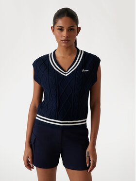 Guess Guess Sweter 172205 Niebieski Classic Fit