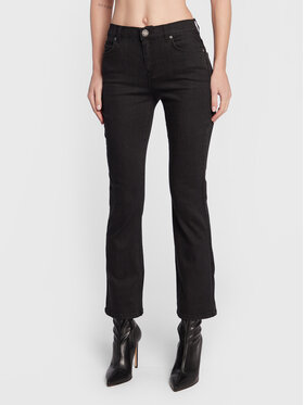Pinko Pinko Jeansy Brenda 9 1J1114 Y78P Černá Flare Fit