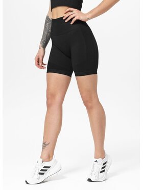 PITBULL PITBULL Szorty sportowe Spodenki kompresyjne damskie COLUMBIA M/L Czarny Regular Fit