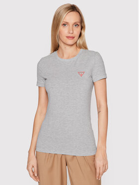 Guess Guess Tričko W2YI44 J1311 Sivá Slim Fit