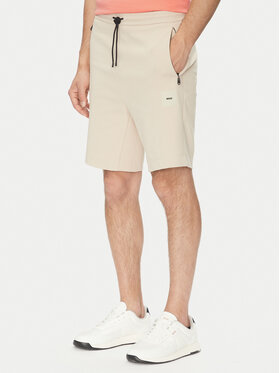 BOSS BOSS Pantaloncini sportivi Headlo 50537199 Beige Regular Fit
