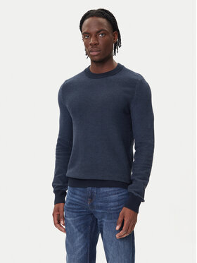 BOSS BOSS Sweater Klapok 50548673 Kék Regular Fit