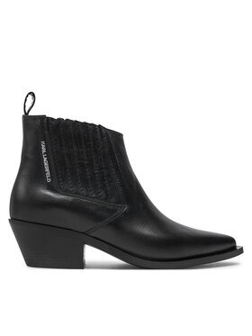 KARL LAGERFELD KARL LAGERFELD Botine KL33244 Negru