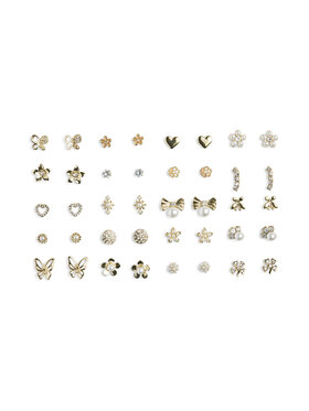 Pieces Pieces Набір з 20 пар сережок Pclona Mega Pack Earrings D2d 17153167 Золотий