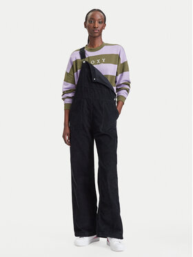 Roxy Roxy Jeans kombinezon Trailblazer Overall ERJWO03022 Crna Regular Fit