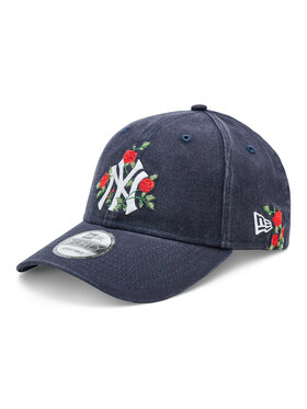 New Era New Era Czapka z daszkiem Flower 9Forty Neyya 60298809 Granatowy