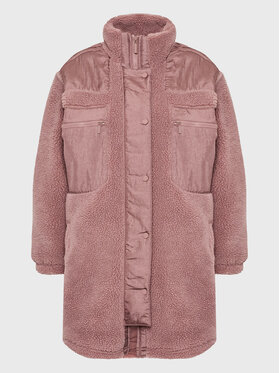 adidas adidas Демісезонна куртка Sherpa HK5257 Рожевий Regular Fit