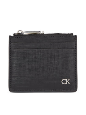 Calvin Klein Calvin Klein Étui cartes de crédit Ck Must Cardholder W/Zip K50K510885 Noir