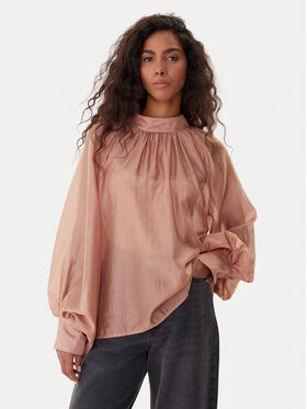 ViCOLO ViCOLO Bluza TF0314 Rjava Regular Fit