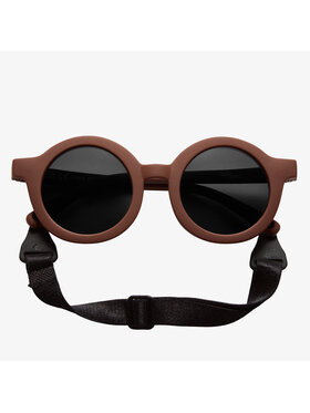 BabyMocs BabyMocs Okulary przeciwsłoneczne dziecięce Bendable Sunnies Baby' Brązowy