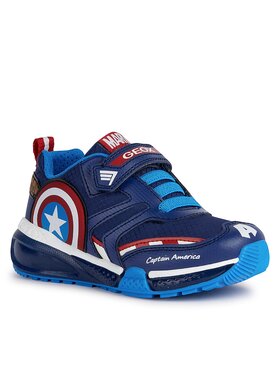 Geox Tenisice MARVEL J Bayonyc Boy J36FEC 0FU50 C0735 DD Tamnoplava