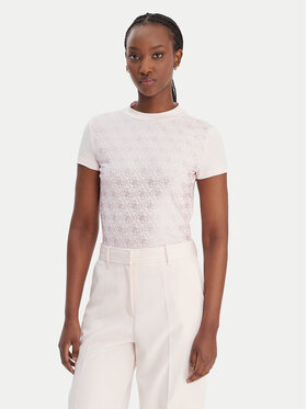 Guess Guess T-shirt W4BI26 J1314 Ružičasta Regular Fit