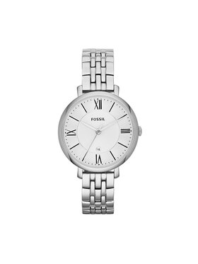 Fossil Fossil Zegarek Jacqueline ES3433 Srebrny