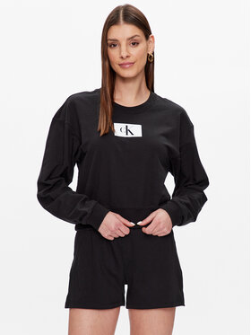 Calvin Klein Underwear Calvin Klein Underwear Bluză 000QS6942E Negru Regular Fit