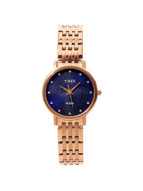 Timex Timex Zegarek TW2T38600 Różowe złoto