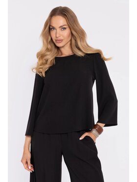Made of Emotion Made of Emotion Bluzka M905 Czarny Oversize