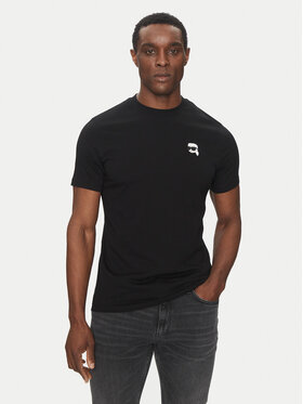 KARL LAGERFELD KARL LAGERFELD T-krekls 755710 500224 Melns Regular Fit