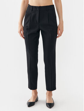 Weekend Max Mara Weekend Max Mara Spodnie materiałowe Freccia 2351361133 Czarny Slim Fit