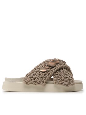 Inuikii Inuikii Шльопанці Woven Stones 70104-106 Коричневий
