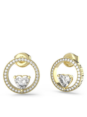 Guess Guess Naušnice JUBE04 666JW Zlatna