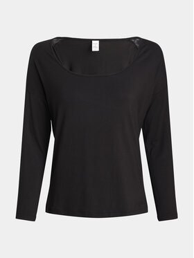 Calvin Klein Underwear Calvin Klein Underwear Тениска на пижама 000QS7006E Черен Regular Fit