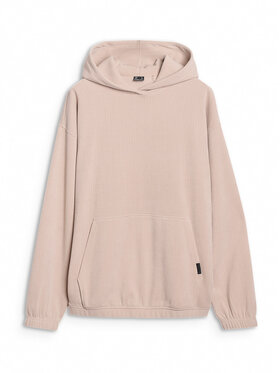 4F 4F Bluza MIDSHOP TEXTILE Beżowy Oversize