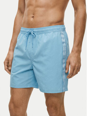 Calvin Klein Swimwear Calvin Klein Swimwear Plavecké šortky LV00N61002 Světle modrá Regular Fit